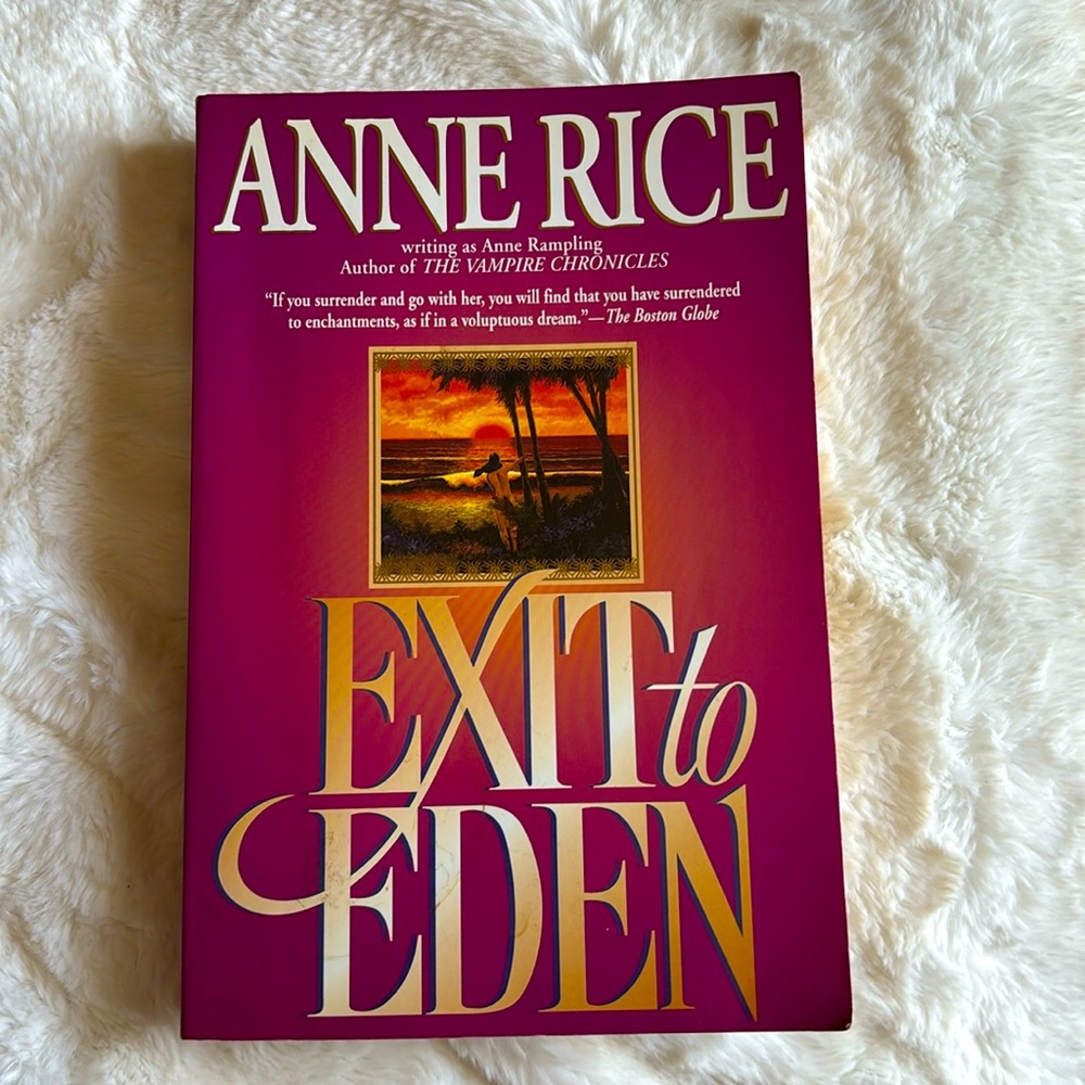 Exit to Eden by Anne Rice Book